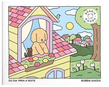 Do dia para a noite (Day to night) – Livro de colorir oficial Bobbie Goods
