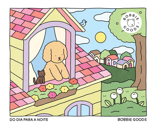Do dia para a noite (Day to night) – Livro de colorir oficial Bobbie Goods