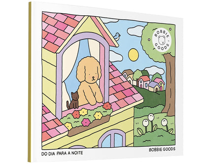 Do dia para a noite (Day to night) – Livro de colorir oficial Bobbie Goods