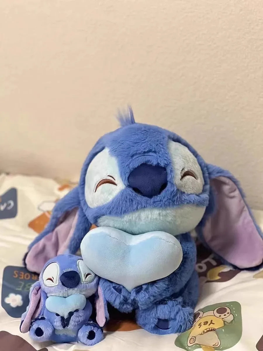 Abrazos de ensueño de Disney: Peluche de Stitch y Lilo