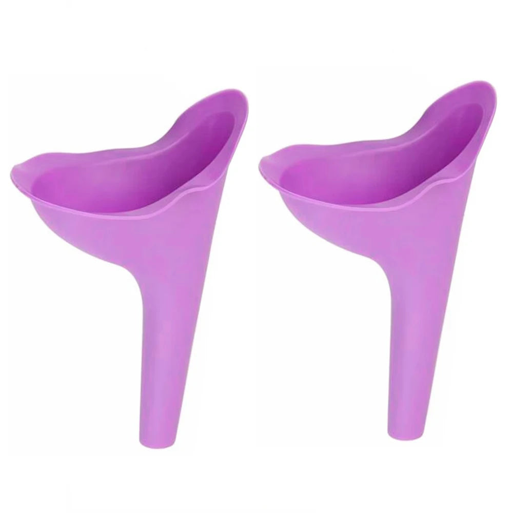 SheGo Portable Pee Funnel – Female Travel Urinal for Camping & Emergencies