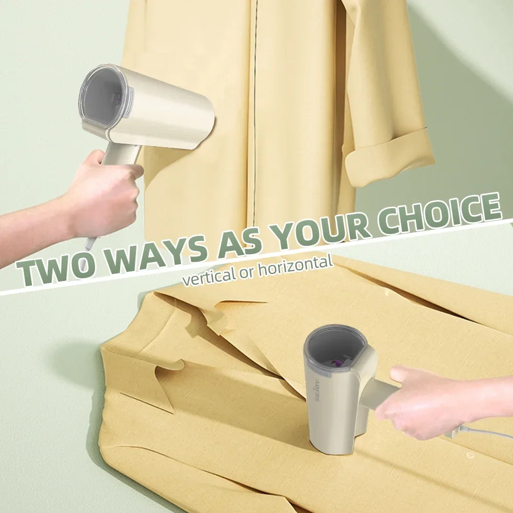 SwiftSteam Portable Clothes Steamer – Fast Heat & Wrinkle Removal