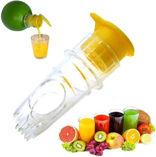 FreshSqueeze™ Manual Citrus Press – Portable Lemon & Orange Juicer