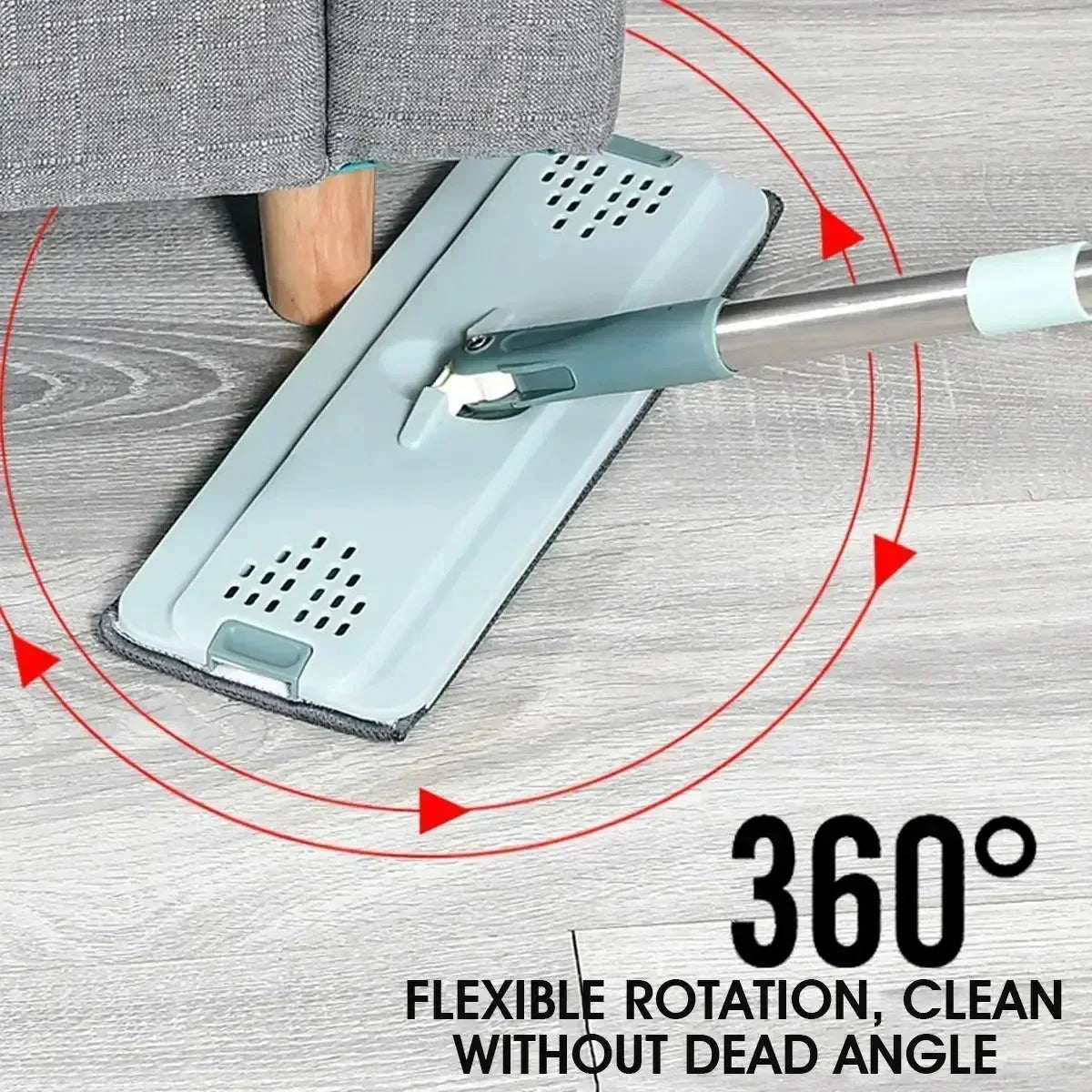 SwiftMop Pro – Flat Squeeze Cleaning Kit for All Floors