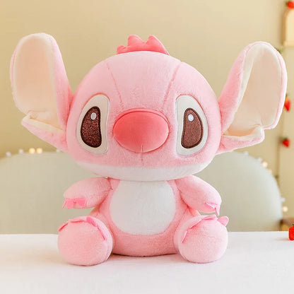 Abrazos de ensueño de Disney: Peluche de Stitch y Lilo