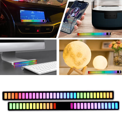 LumiBeat RGB Ambient Light – Music Sync for Car, TV & Gaming Setup