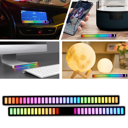 LumiBeat RGB Ambient Light – Music Sync for Car, TV & Gaming Setup