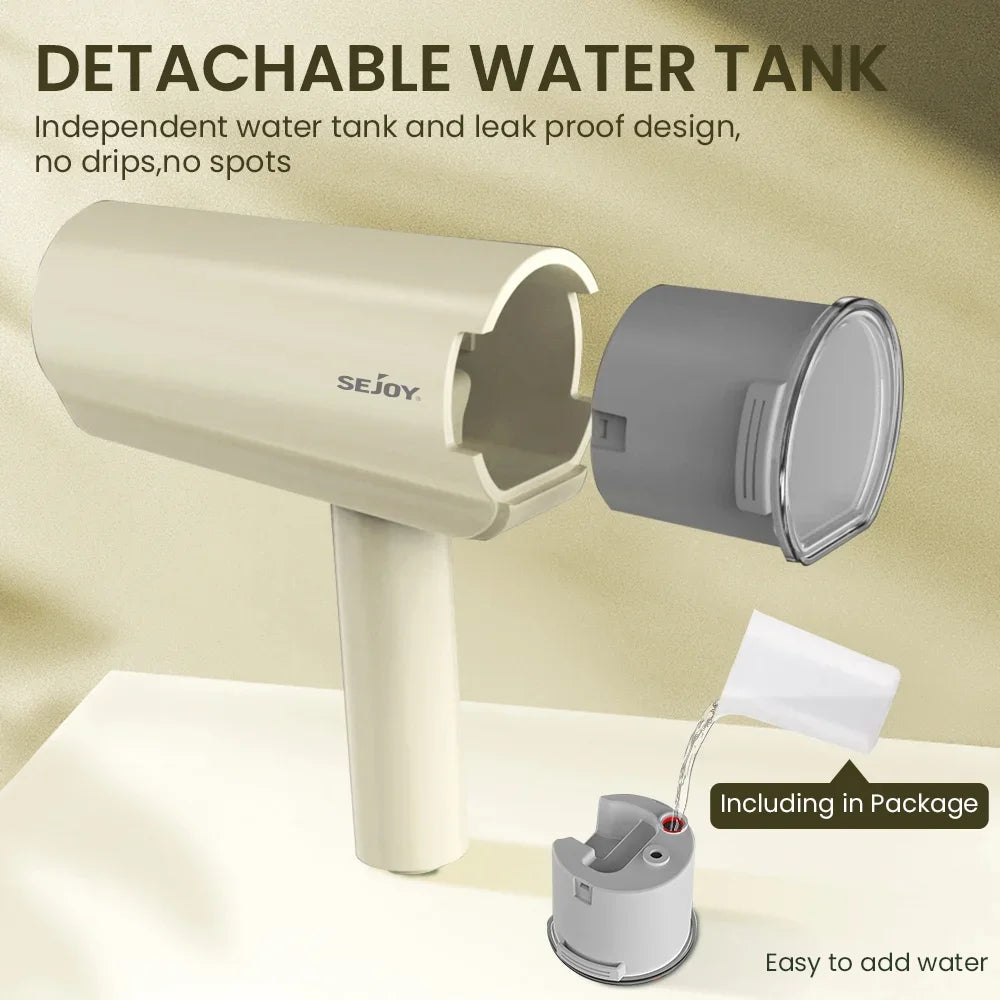 SwiftSteam Portable Clothes Steamer – Fast Heat & Wrinkle Removal