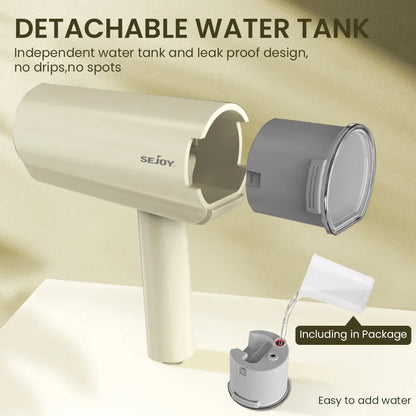 SwiftSteam Portable Clothes Steamer – Fast Heat & Wrinkle Removal