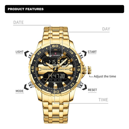 Reloj deportivo Royal Steel