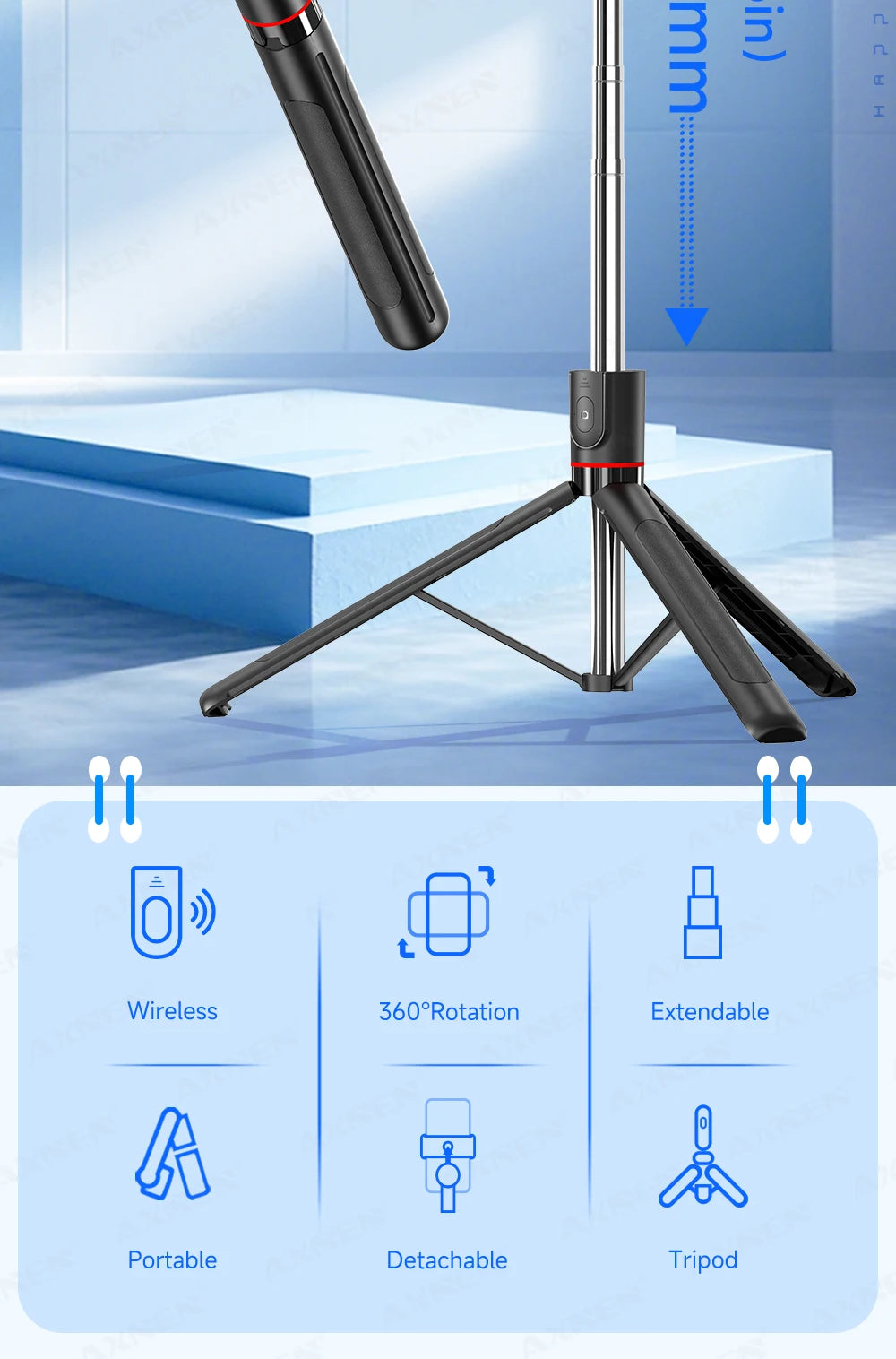 GlowShot 360 Selfie Tripod