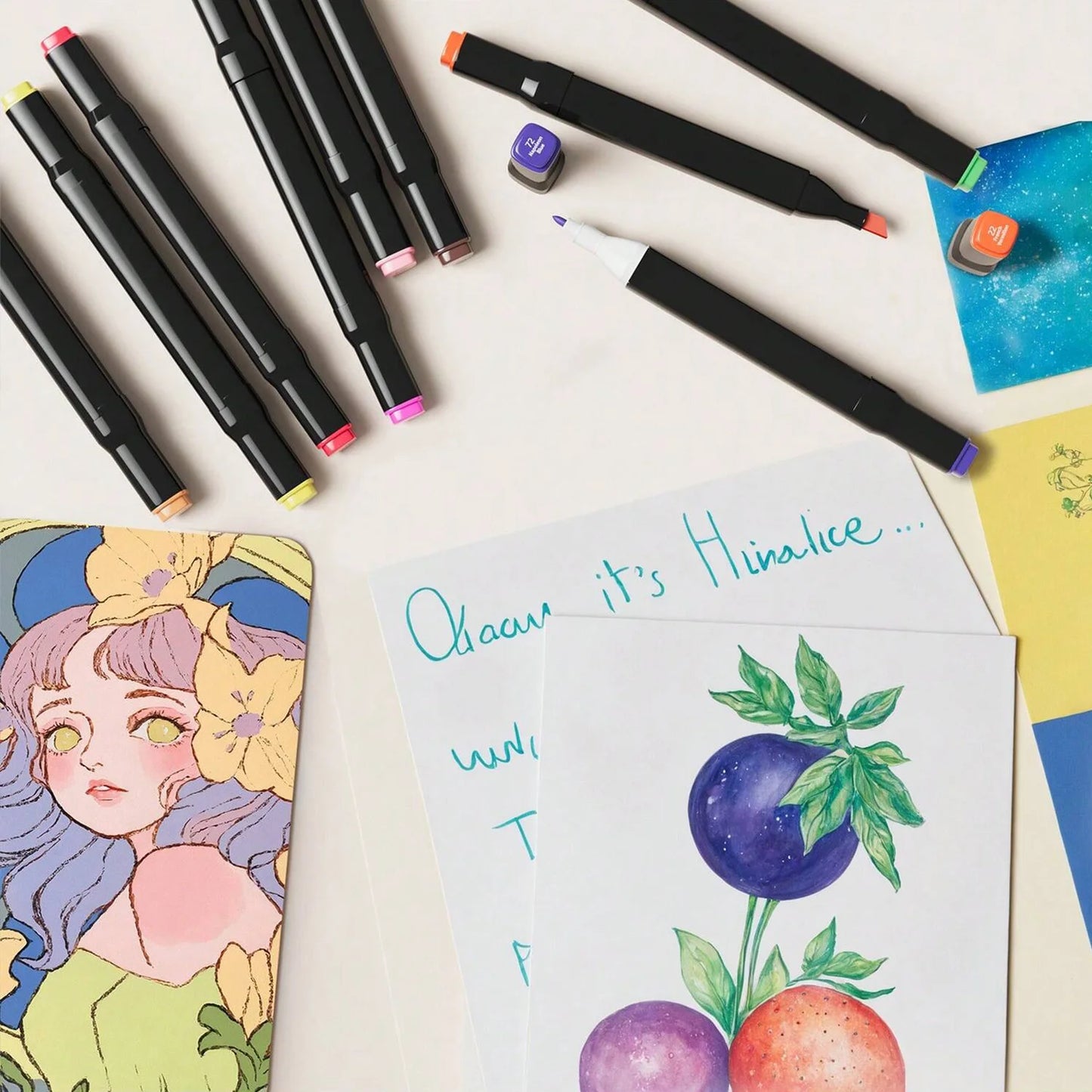 Marcadores de tinta dual SketchMaster