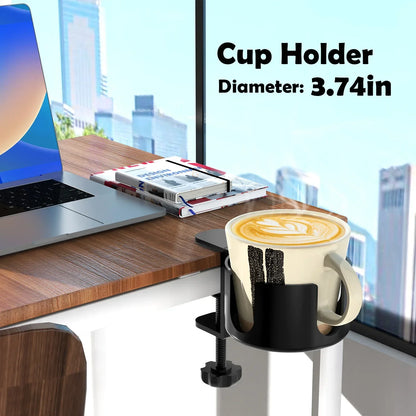 GripSip Elite – Universal Drink Holder for Desk