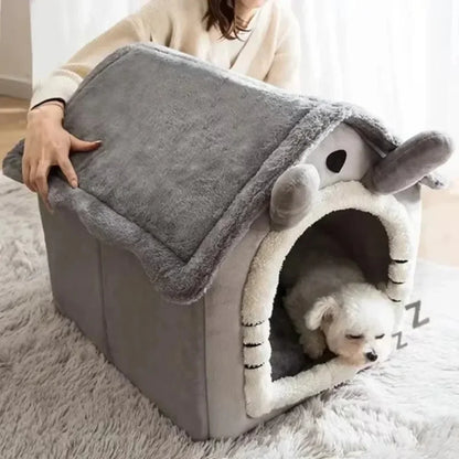 Purr &amp; Paw Retreat™: Cama de interior resistente con cojín para gatos y perros