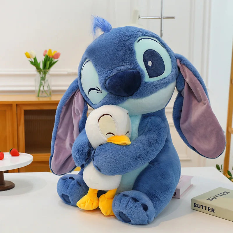 Abrazos de ensueño de Disney: Peluche de Stitch y Lilo