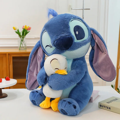 Abrazos de ensueño de Disney: Peluche de Stitch y Lilo