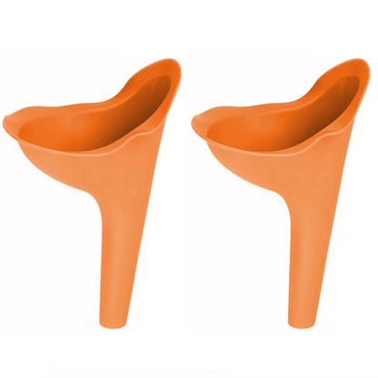 SheGo Portable Pee Funnel – Female Travel Urinal for Camping & Emergencies