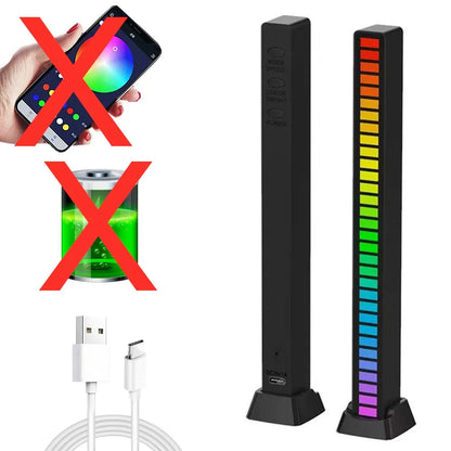 LumiBeat RGB Ambient Light – Music Sync for Car, TV & Gaming Setup