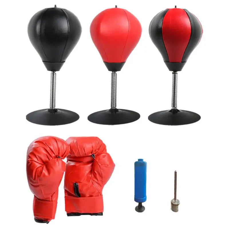 Desk Punch Pro – Stress Relief Boxing Bag with Suction Cup