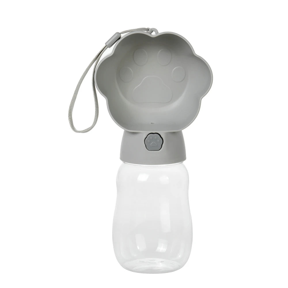 2-in-1 Portable Dog Water Bottle with Food Container