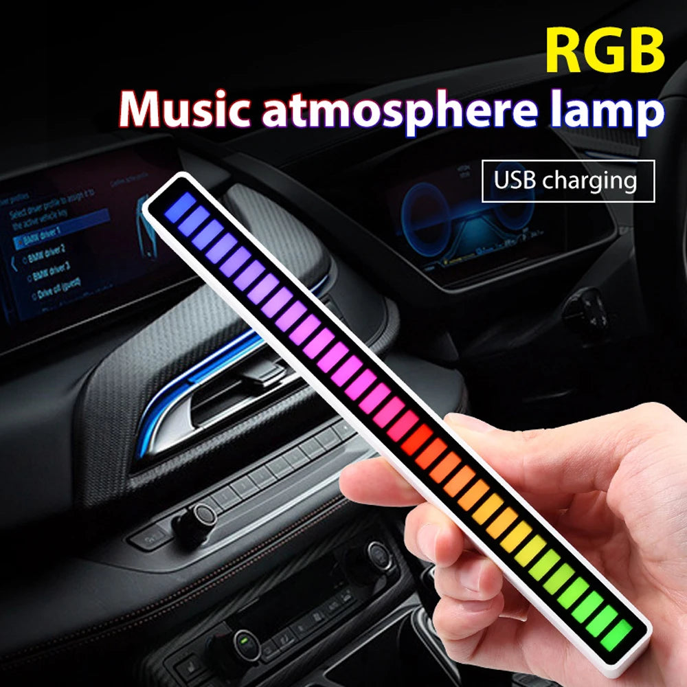LumiBeat RGB Ambient Light – Music Sync for Car, TV & Gaming Setup