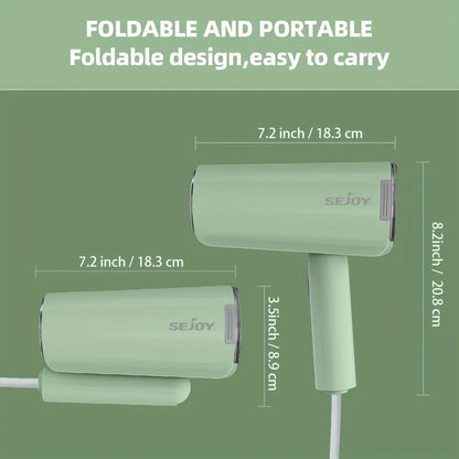 SwiftSteam Portable Clothes Steamer – Fast Heat & Wrinkle Removal