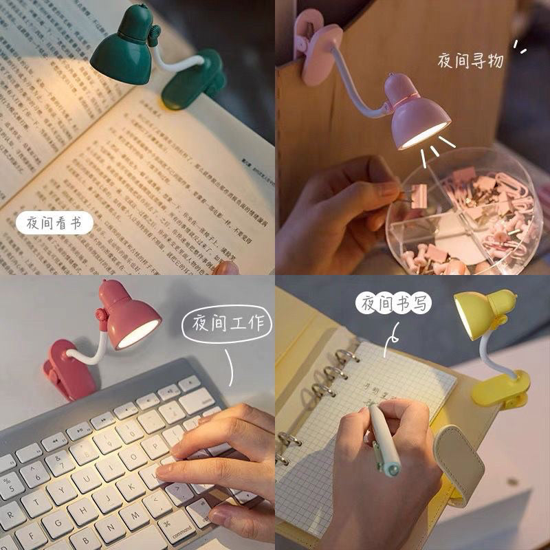 Lámpara de noche con clip ajustable LumiLite™