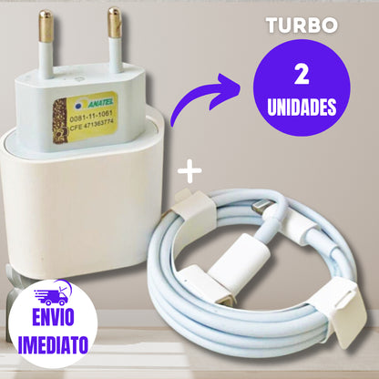 PowerGlide Max – Kit de carga rápida USB-C para iPhone 