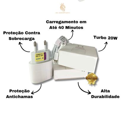 PowerGlide Max – Kit de carga rápida USB-C para iPhone 